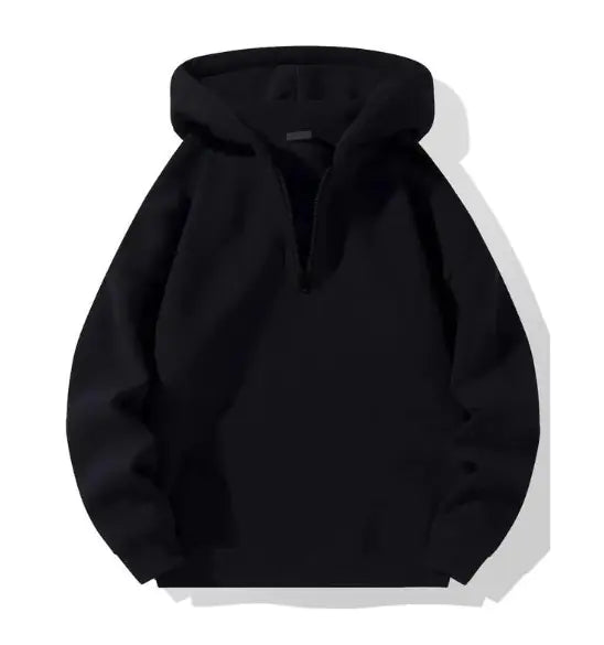 Half Zip Up Hoodie