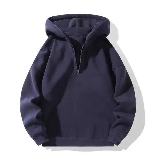 Half Zip Up Hoodie